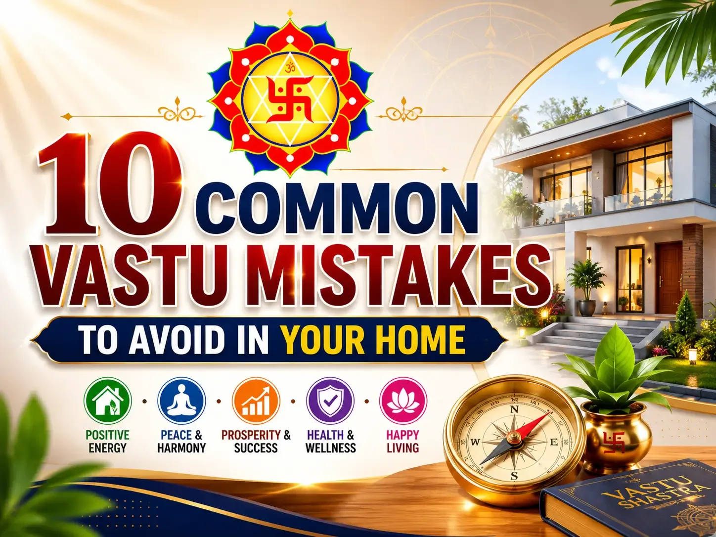 10 Common Vastu Mistakes to Avoid in Your Home