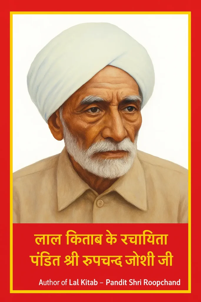 Lal kitab ke rachiyata Pt. Roopchand Joshi